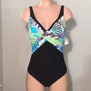 Charmline shapeware swimsuit. Runs small. NWT
